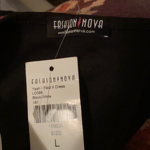 Black Sporty Dress - Picture 3 of 3